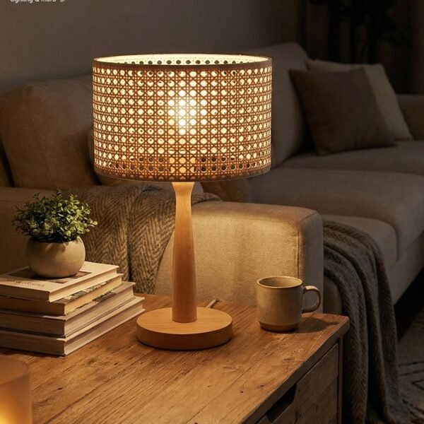 أباجورة وود ويف