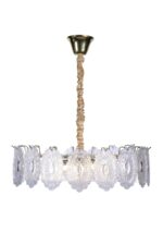 ⁦نجفة كريستال أوراليا راديانت ميداليون⁩ - الصورة ⁦2⁩