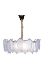 ⁦نجفة سيرافينا بلوم بيرل وريشة⁩ - الصورة ⁦2⁩