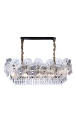 Vespera Grand Linear Oxide Chandelier - Image 2