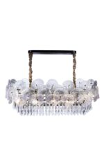 Vespera Grand Linear Oxide Chandelier - Image 2