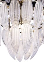 Ceres Radiant Leaf Oxide Chandelier - Image 5