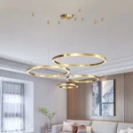 Halo Modern LED Ring Chandelier - Image 6