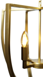 Modern Gold Lantern - Image 4