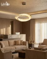 Crystal Halo Chandelier