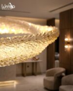 Crystal Halo Chandelier - Image 3