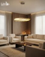 Crystal Halo Chandelier - Image 2