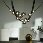Celestial Leather Chandelier - Image 2