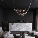 Celestial Leather Chandelier