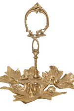 Luxurious Triple Leaf Brass - Image 3