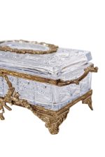 ⁦علبة مناديل كريستال فخمة⁩ - الصورة ⁦4⁩