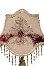 Royal Brass & Marble Bedroom Lamp - Image 3