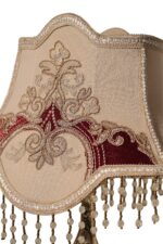 Royal Brass & Marble Bedroom Lamp - Image 5