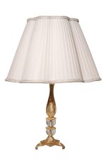 Royal Brass & Crystal Salon Lamp - Image 2