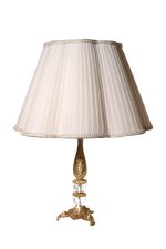 Royal Brass & Crystal Salon Lamp - Image 3