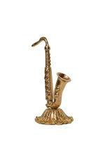 ساكسفون نحاس مصغر كلاسيك فني ارتفاع 13 سم