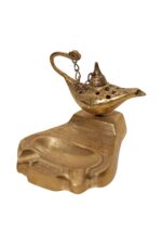 Royal Brass Ashtray with "Aladdin’s Magic Lamp" - Image 2