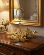 Luxurious Triple Leaf Brass