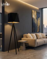 لمبادير ثلاثي الأرجل أسود سداسي مودرن