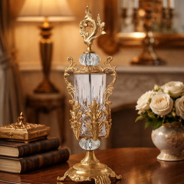 Luxurious Crystal Candlestick