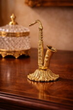 Classical Miniature Brass Saxophone Masterpiece - 13 cm Height