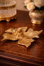 Artisanal Brass Leaf Masterpiece