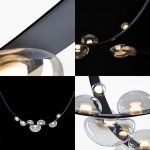 Celestial Leather Chandelier - Image 12