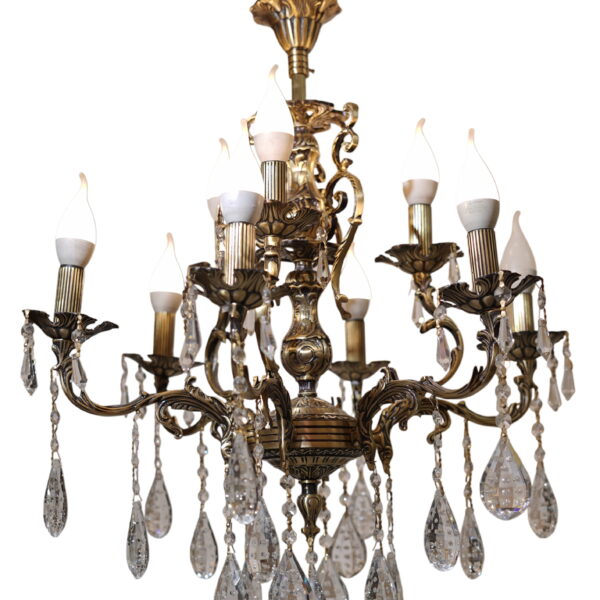Imperial Brass Chandelier