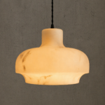 The Ethos Alabaster Bell Pendant - Image 6