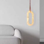 The Aura Link Petite Alabaster Drop Pendant - Image 6