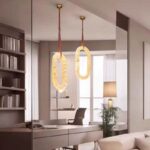 The Aura Link Petite Alabaster Drop Pendant - Image 3