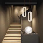 The Aura Link Petite Alabaster Drop Pendant - Image 2