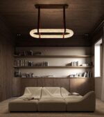 Aura Alabaster Oblong Chandelier - Image 6