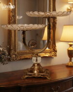 Crystal Palace 2-Tier Serving Stand