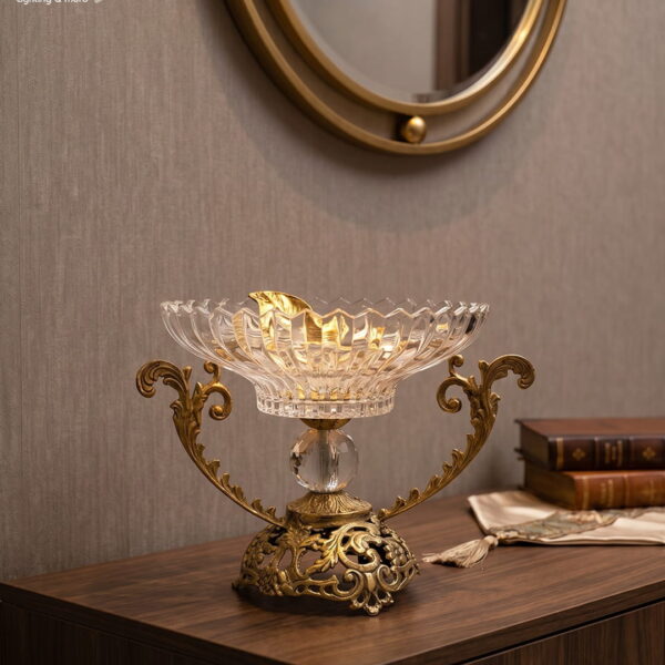 Royal Baroque Crystal Centerpiece