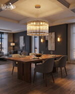 Prism Drum Chandelier