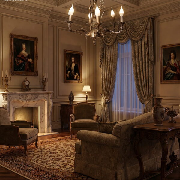 Heritage Crest Chandelier