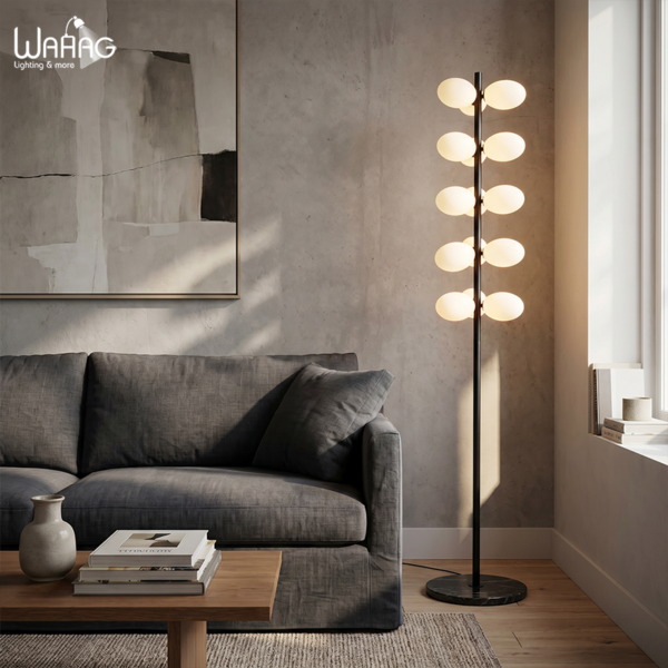 The Oval Cascade Floor Lamp
