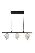 Linear Glass Chandelier - Image 2