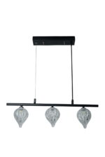 Linear Glass Chandelier - Image 4