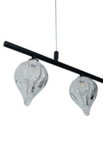 Linear Glass Chandelier - Image 5