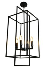 Obsidian Frame Prism Chandelier - Image 3