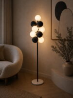 The Midnight Bloom Floor Lamp