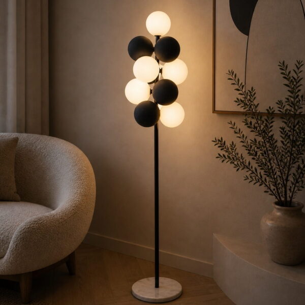 The Midnight Bloom Floor Lamp