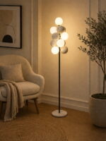 The Nordic Stone Bloom Floor Lamp