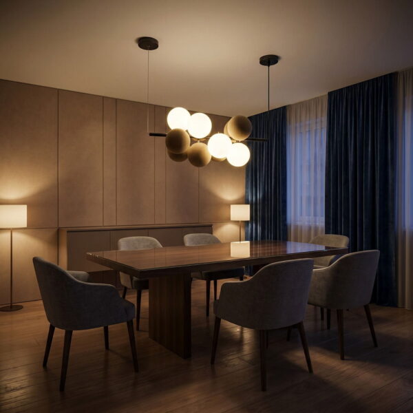 The Earthy Horizon Chandelier