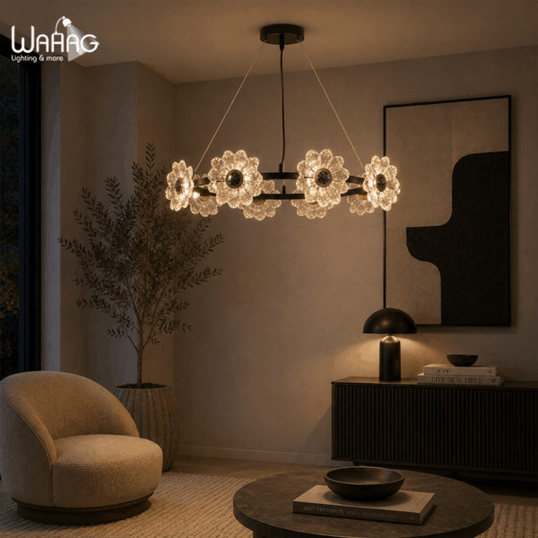 The LILY Ring Chandelier