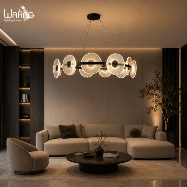 The CORONA Ring Chandelier