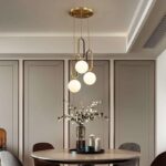 Modern Triple Globe Pendant Light