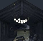 Modern Orbital Pearl String Chandelier 120cm - Image 15